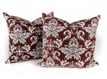 Pair Of Floral Throw Pillows From Ridgefield Home