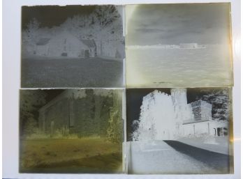 Castle And Church Photos Glass Plate Negatives