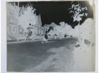 Mt Vernon 1897 Bicycle Parade Glass Plate Negatives