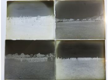 Camp Group Pic Glass Plate Negative