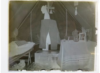 Inside A Camp Tent 1906