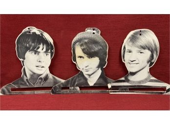 1967 Monkees Collectors ! Super Rare Cardboard Hangers