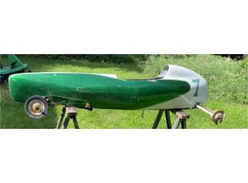 Super Rare Find 1950s Soap Box Derby Car ONE OF A KIND