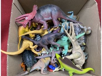 100 Or More Plastic Dinosaurs