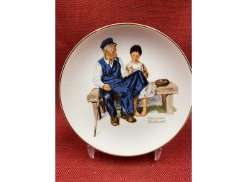 Norma Rockwell Collectors Plate Issue Date 1984 Retired