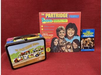 Nice  Partridge Collection 1971 Lunchbox, Record & Book