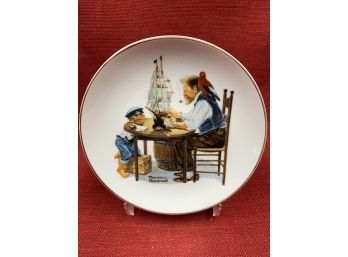 Norman Rockwell Collectors Plate 1983 Retired