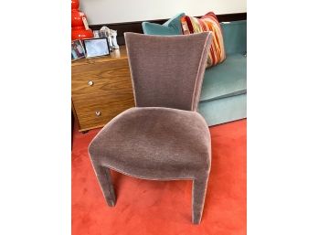 Donghia Salon Mohair Velvet Side Chair