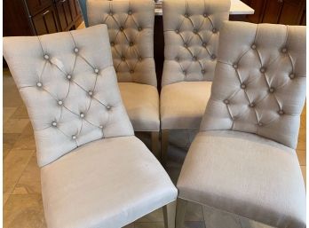 Set Of Four Restoration Hardware Dining Chairs (one Of Two)