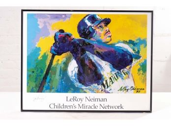 Autographed LeRoy Neiman Children's Miracle Network Poster