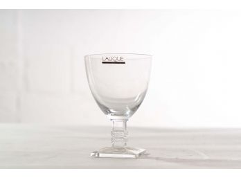 Lalique Wine Glass