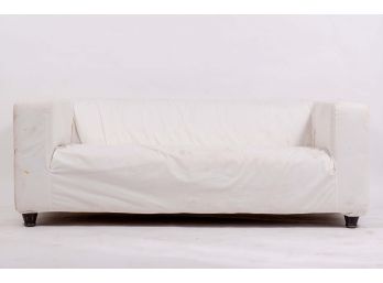 Modern Slipcovered Sofa