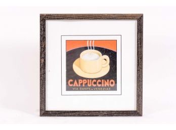 Print Of Vintage Italian Cappuccino Advertisement