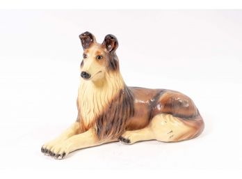 Marbolex By Danesi Art 1956 Collie Dog Statuette