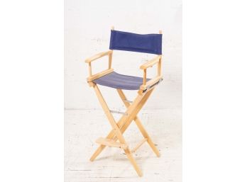 Blue Director's Chair