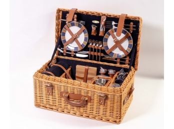 Picnic Basket With Everything