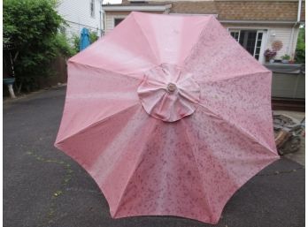 Rose Outdoor Patio Umbrella