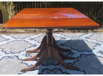 Drop Leaf Clawfooted Table