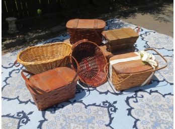 Collection Of 8 Baskets