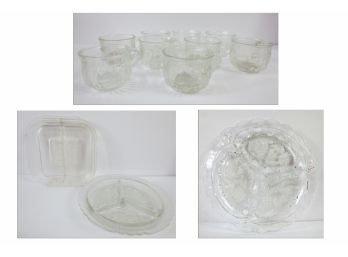 Vintage Set Of Glassware