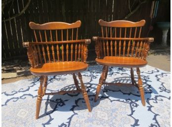 Set Of 2 Wood Chairs