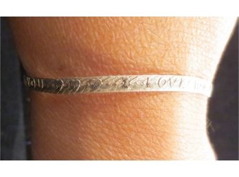 Sterling Silver Tested Bracelet