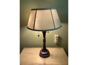 264, Pair Of Stiffel Lamps With Cream Shades