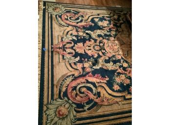 348, Large Green Persian Rug From ABC In New York City