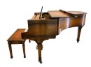 Beautiful Sohmer And Co. Baby Grand Piano Cupid Model And Complimenting Bench Seat