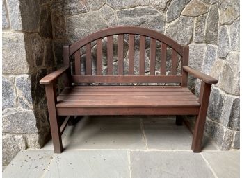 Lightweight Wood Outdoor Bench Seat