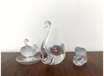 Nice Lot Of Decorative French Crystal Home Decor Items