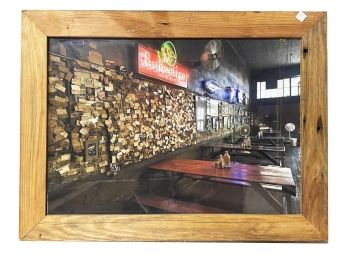 A Framed Photograph - Bar Themed
