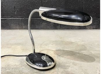 A Vintage Mid Century Modern Bakelite And Chrome Desk Lamp