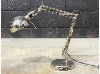 An Amazing Modern Chrome Desk Lamp