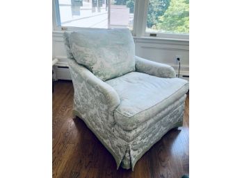 Sweet Petite Custom Braunschweig & Fills Upholstered Club Chair (LOC:F2)