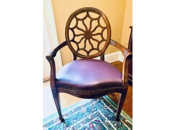 Open Back Pinwheel Chair(LOC:F1)