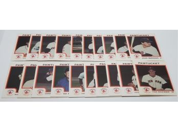 1997 Pawtucket Red Sox Minor League Cards