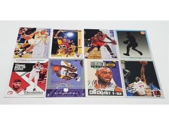 Star & Insert NBA Card Lot With A Nice Kobe Bryant