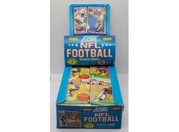 1990 Score Football Series 2 Box With 32 Sealed Packs