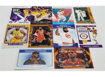 Lot Of 10 Lebron James Cards