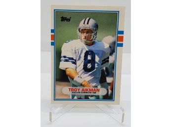 1989 Topps Troy Aikman Rookie Card