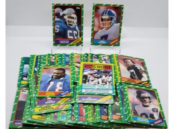 Huge Lot Of Vintage 1986 Topps Football Cards With Some Stars And Hall Of Famers