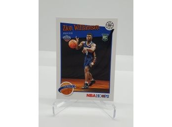 2019 NBA Hoops Zion Williamson Rookie Card