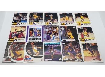 Huge Lot Of 15 Different Kobe Bryant Cards