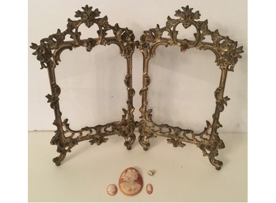 Cameos & Victorian Style Ornate Frame