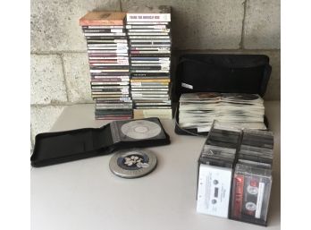 Lot Of Over 100 CDs & Cassettes
