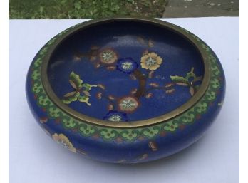 Antique Cloisonne, Enamel Colorful Bowl