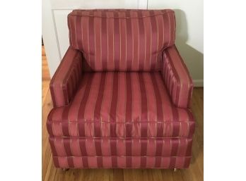 Erwin-Lambeth Red Striped Chair