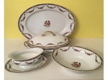 Victoria, Czechoslovakian Porcelain China Serving Pieces