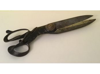 Antique 1859 Large Furrier Shears, Scissors